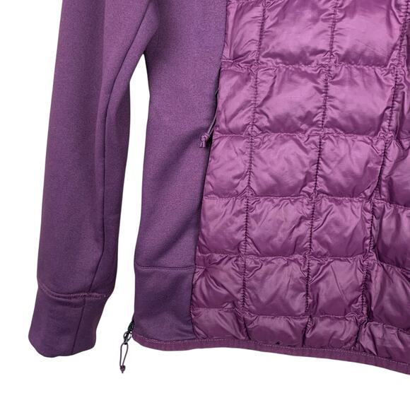The North Face Thermoball Hybrid Eco Jacket 2.0 Purple Quilted Pullover Womens M - Picture 5 of 10